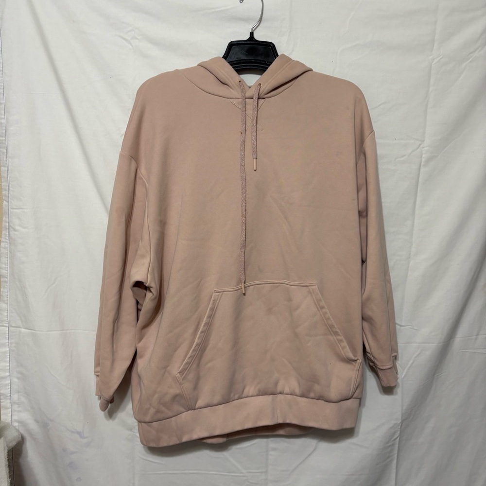 Fabletics Mauve Alecia Pullover Hoodie Top 
Pink Oversized Hoodie